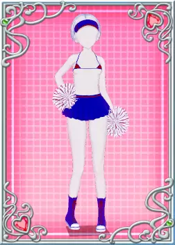 Bikini Cheerleader Style Red BepisDB